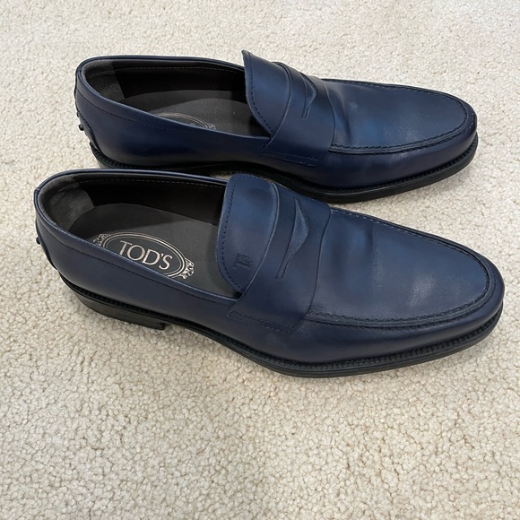 Mens Tods Leather Loafer - Picture 5 of 7